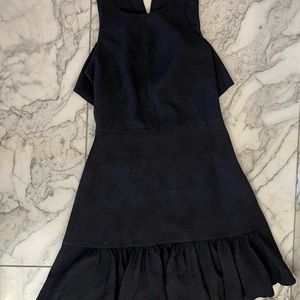 New with tag. Never wore Rebecca Taylor dress. Size 6. Dark navy.
